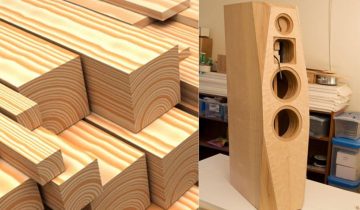 Đóng thùng loa bằng gỗ thông có những ưu điểm gì?