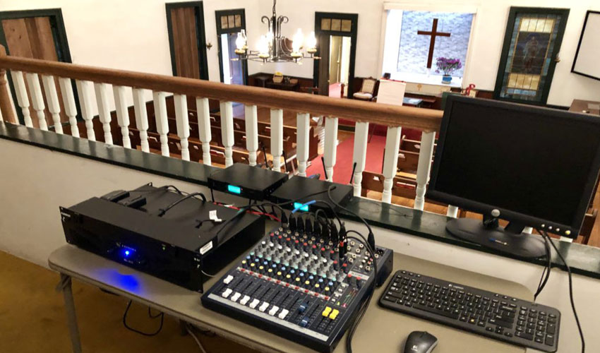 Cách chỉnh Mixer cho âm thanh nhà thờ