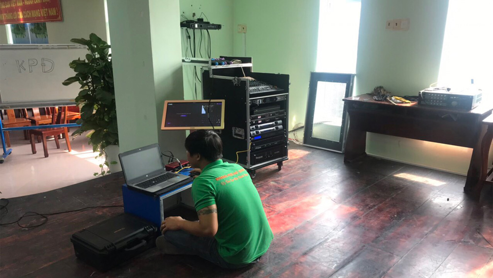 Hệ thống âm thanh hội trường cho VNPT Ninh Thuận 2