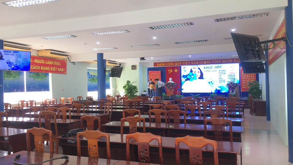 Hệ thống âm thanh hội trường cho VNPT Ninh Thuận