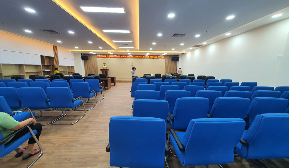 Hệ thống âm thanh hội trường cho trụ sở ngân hàng BIDV - Sài Gòn 4
