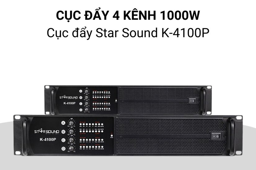 Cục đẩy Star Sound K-4100P