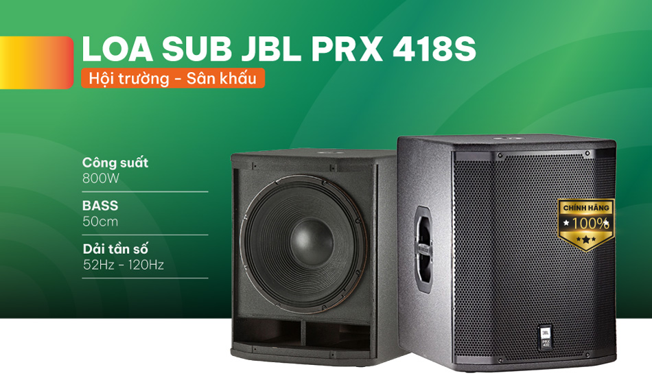 Loa sub JBL PRX 418S