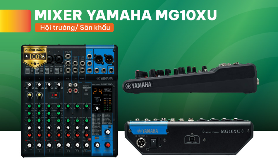Bàn mixer Yamaha MG10XU
