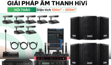 Hệ thống âm thanh hội thảo HiVi 100m2 – 200m2