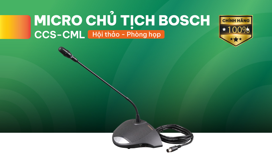 Micro chủ tịch Bosch CCS-CML