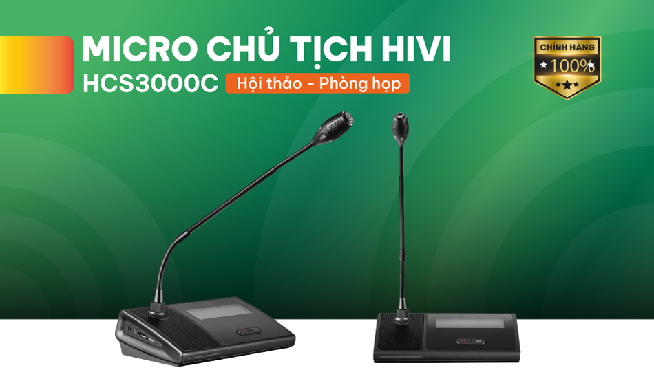 Micro chủ tịch HiVi HCS3000C