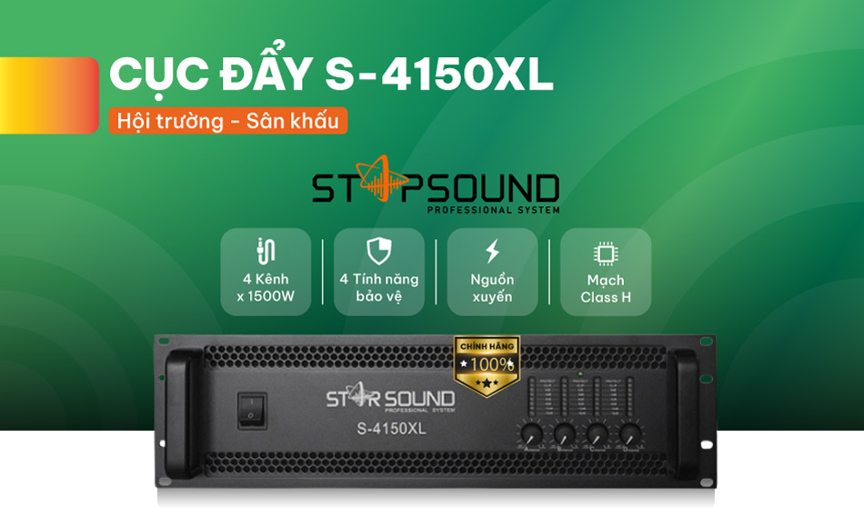 Cục đẩy Star Sound S-4150XL