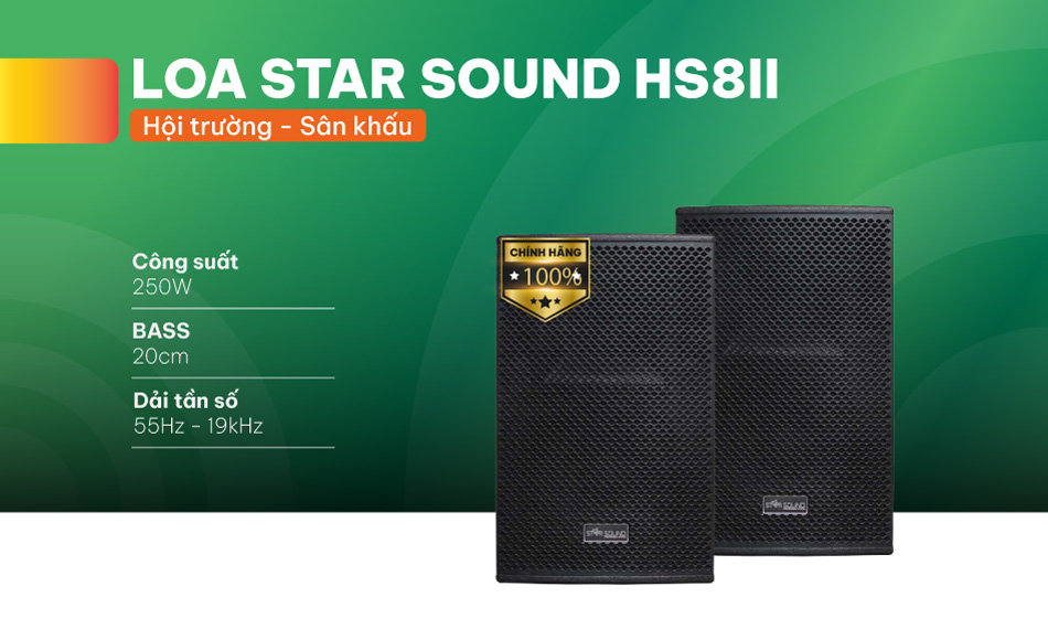 Loa Star Sound HS8II