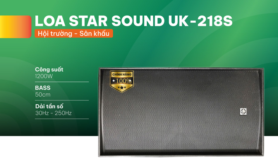 Loa Sub Star Sound UK-218S